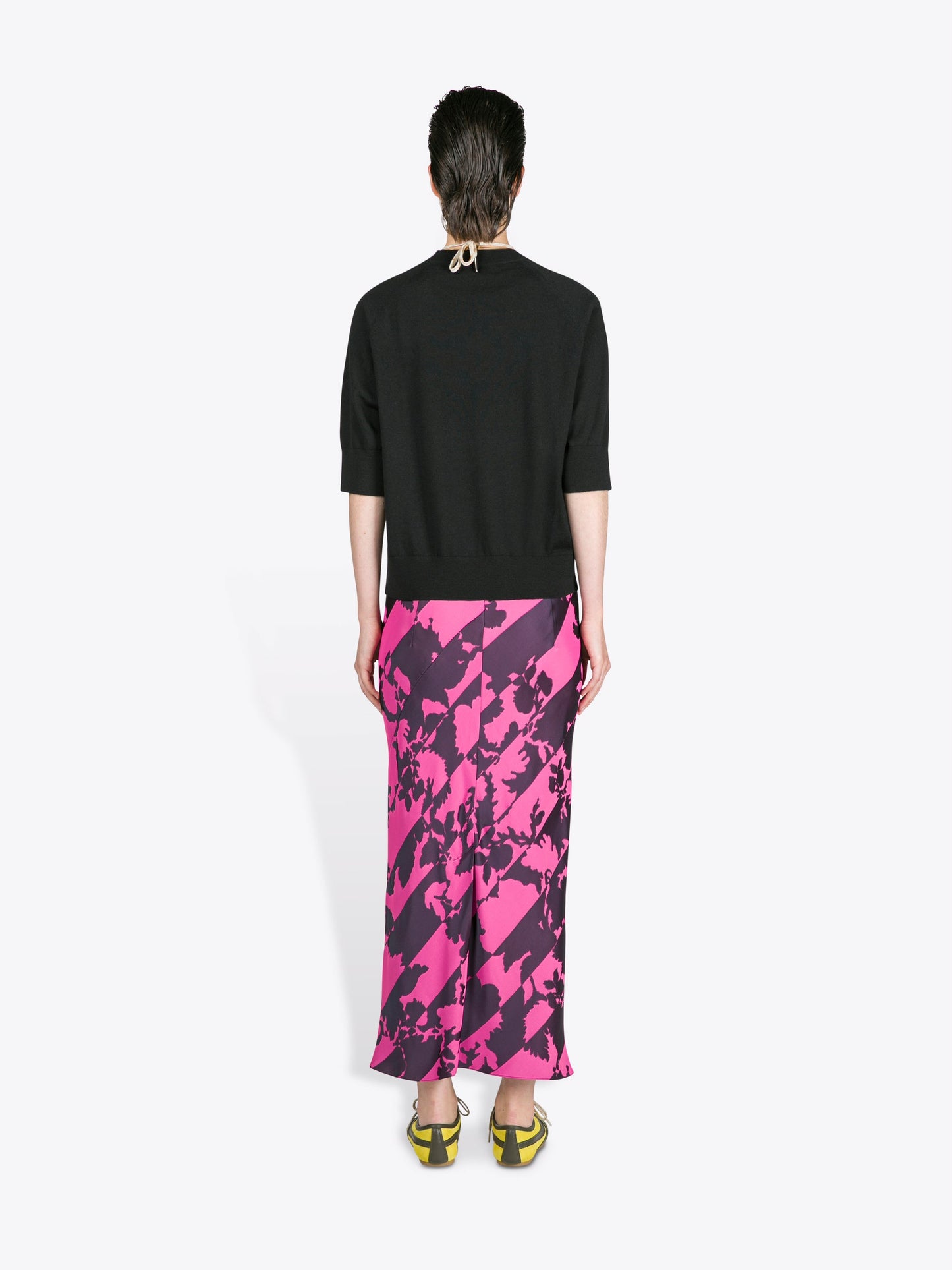 Printed Midi Skirt