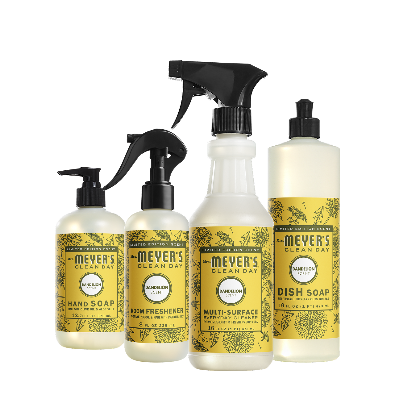 Dandelion Collection - with Kitchen Cleanup