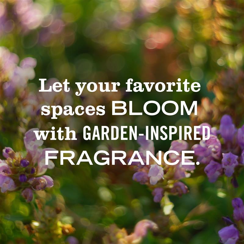 Lavender Plug In Scented Oil Warmer With Refill - with Garden-Inspired Scent