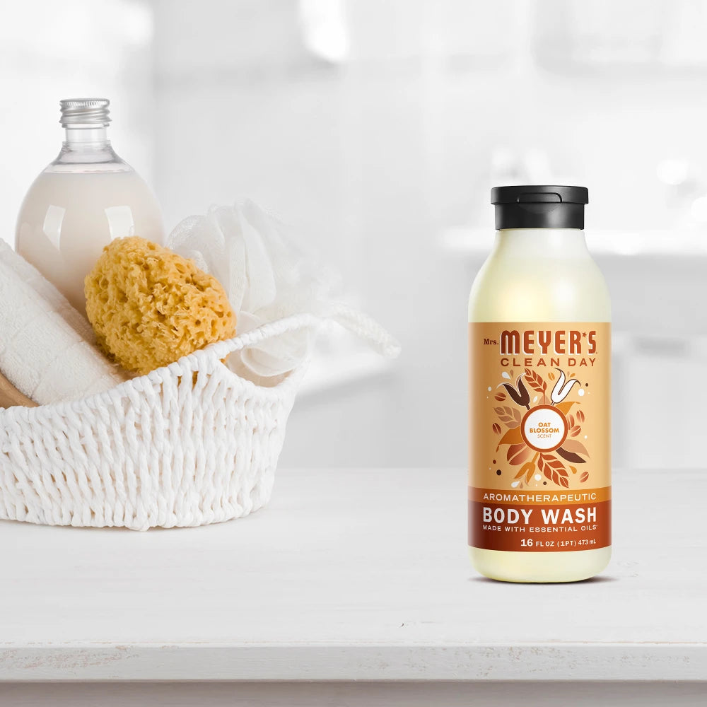 Mrs. Meyers Oat Blossom Body Wash - with Daily Cleansing