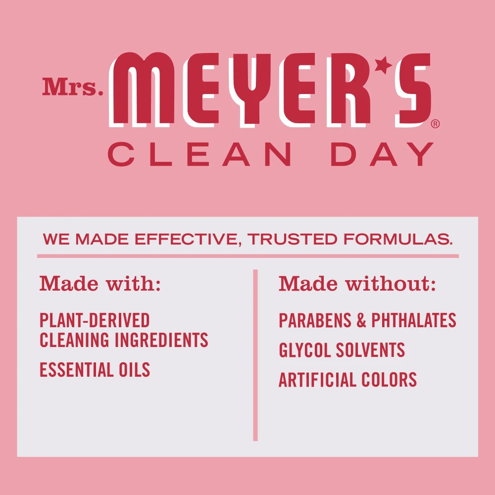 Mrs. Meyers Peppermint Kitchen Basics Set - with Everyday Cleansing