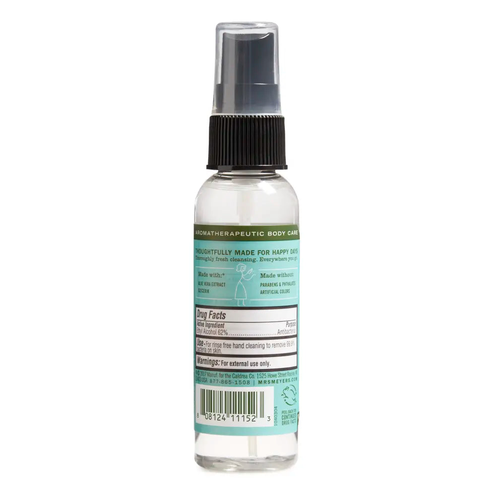 Mrs. Meyers Basil Hand Sanitizer - with Everyday Cleansing