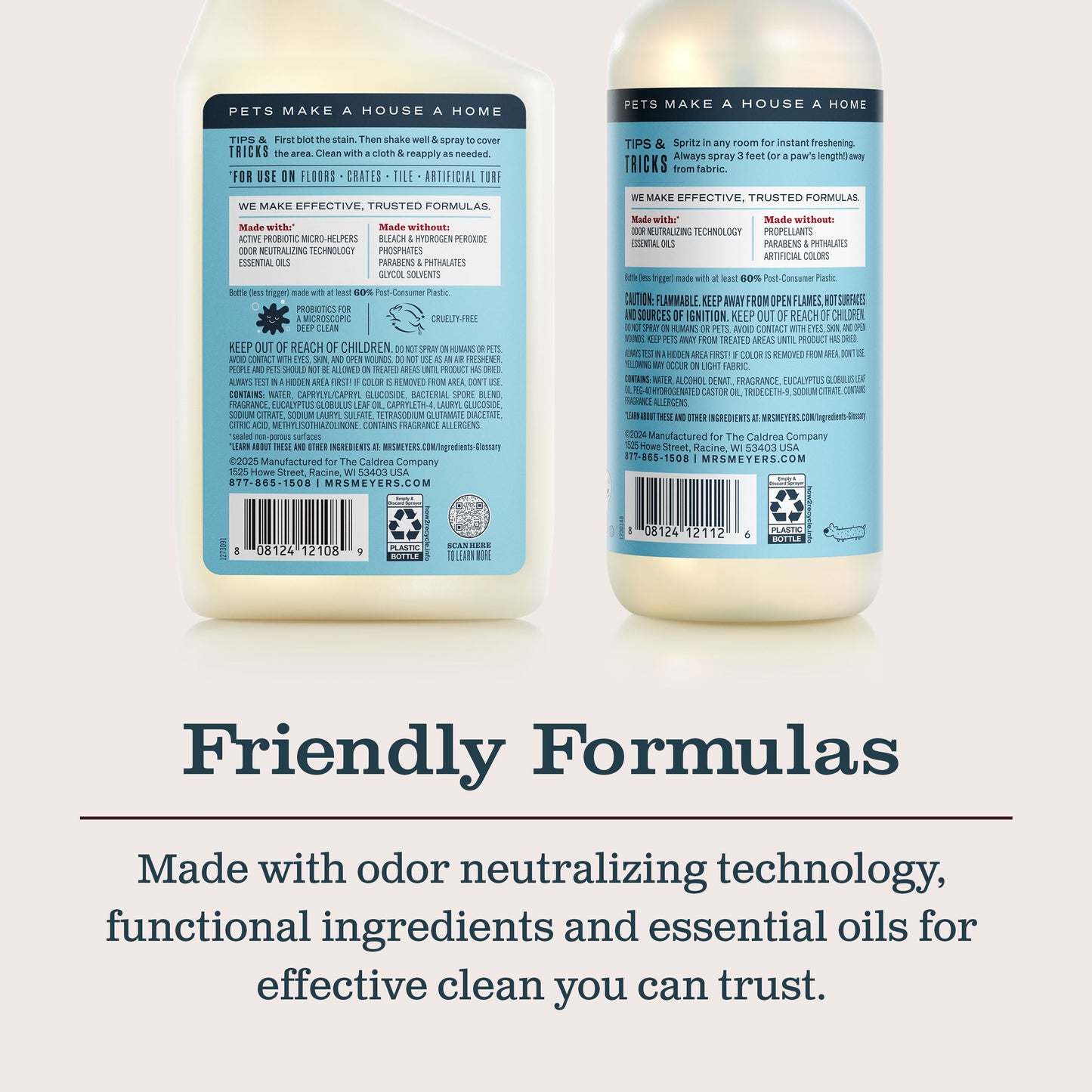 Pet Cleaning Essentials Set - with Convenient Multi-Product Use