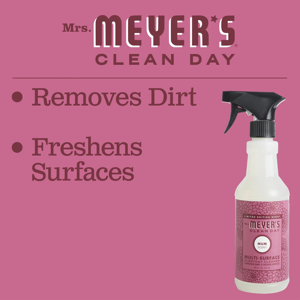 Mrs. Meyers Mum Multi - Surface Everyday Cleaner - with Everyday Surface Care