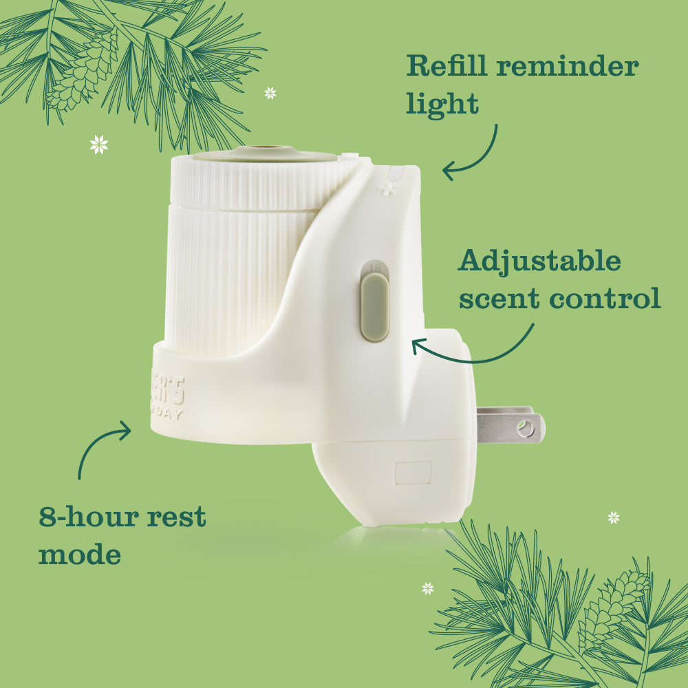 Iowa Pine Plug In Scented Oil Refill 2 - Pack - with Garden-Inspired Scent