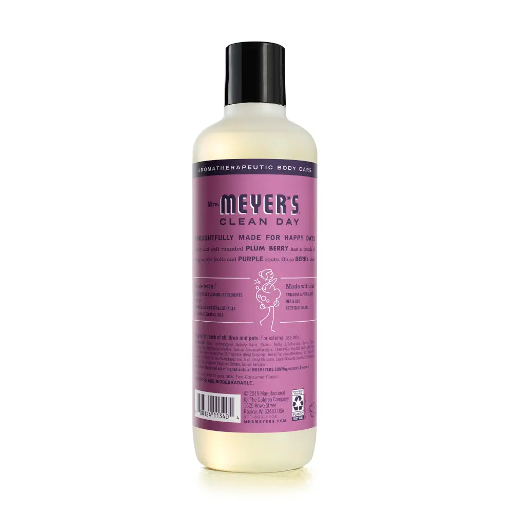 Mrs. Meyers Plum Berry Body Wash - with Daily Cleansing