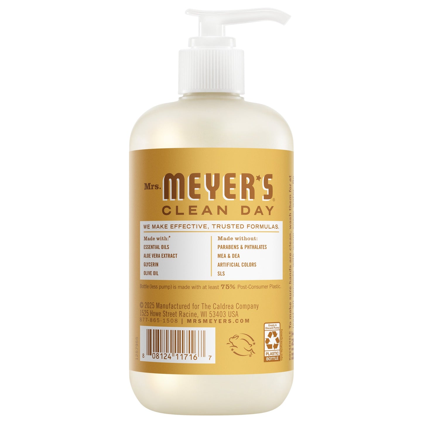 Mrs Meyers HoneycombLiquid Hand Soap - with Everyday Cleansing