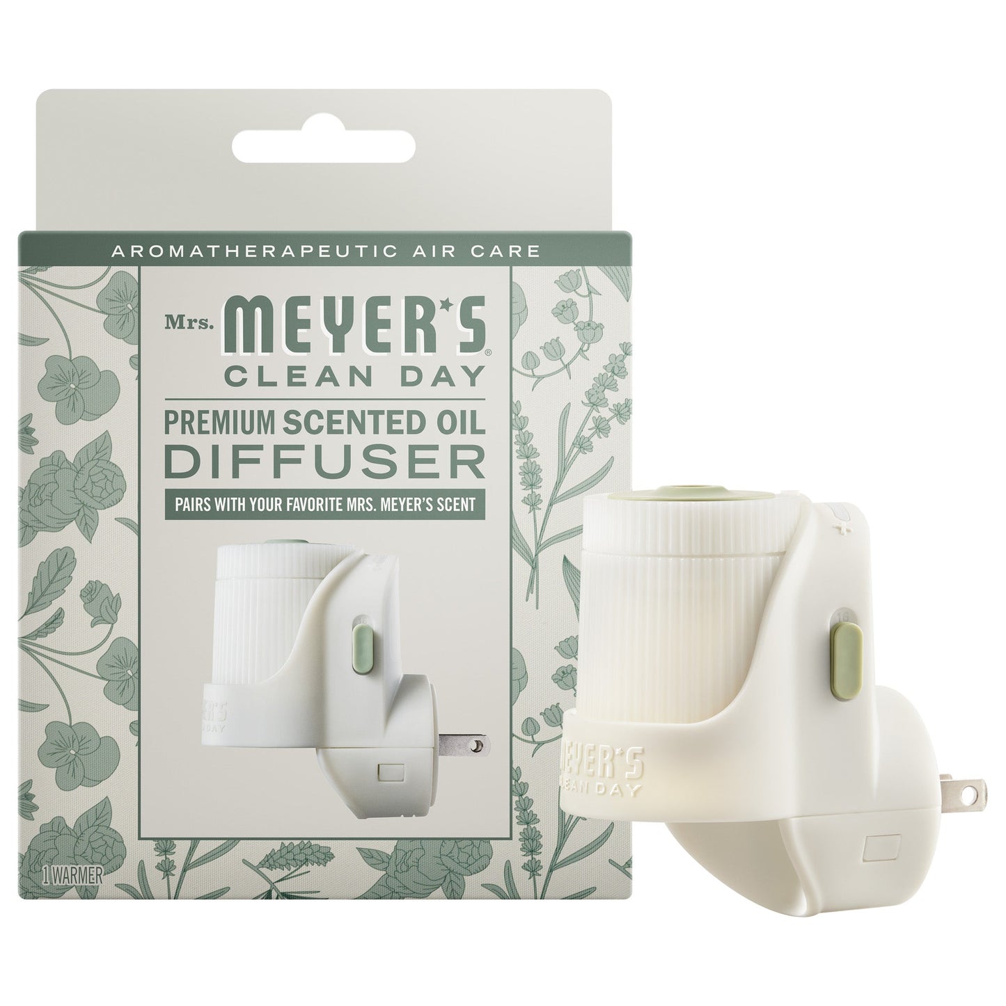 Plug In Oil Warmer - with Garden-Inspired Scent