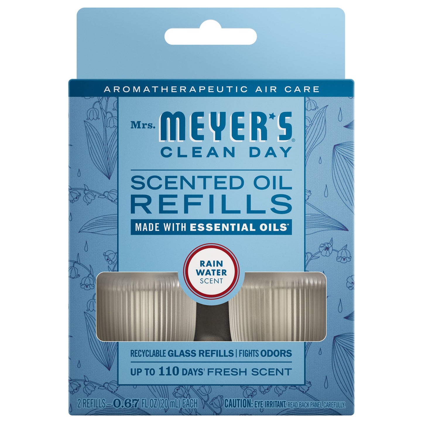 Rain Water Plug In Scented Oil Refill 2 - Pack - with Garden-Inspired Scent
