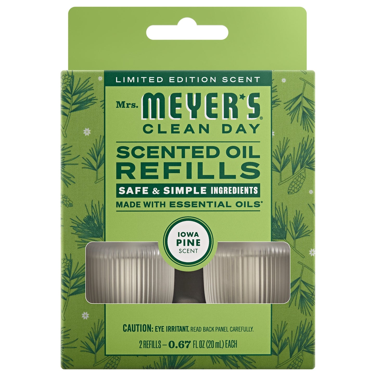 Iowa Pine Plug In Scented Oil Refill 2 - Pack - with Garden-Inspired Scent