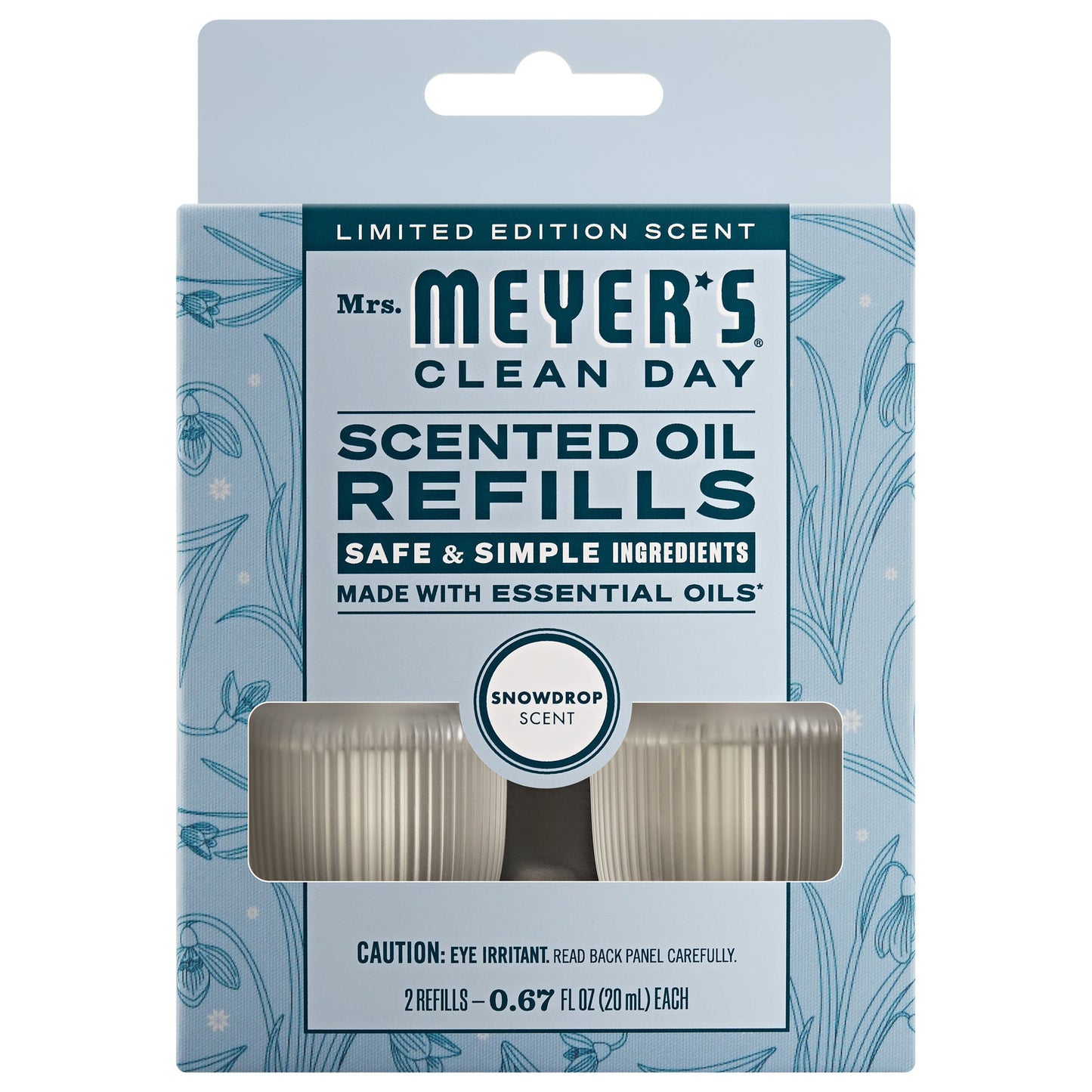 Snowdrop Plug In Scented Oil Refill 2 - Pack - with Garden-Inspired Scent