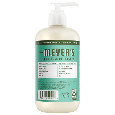 Mrs. Meyers Basil Liquid Hand Soap - with Everyday Cleansing