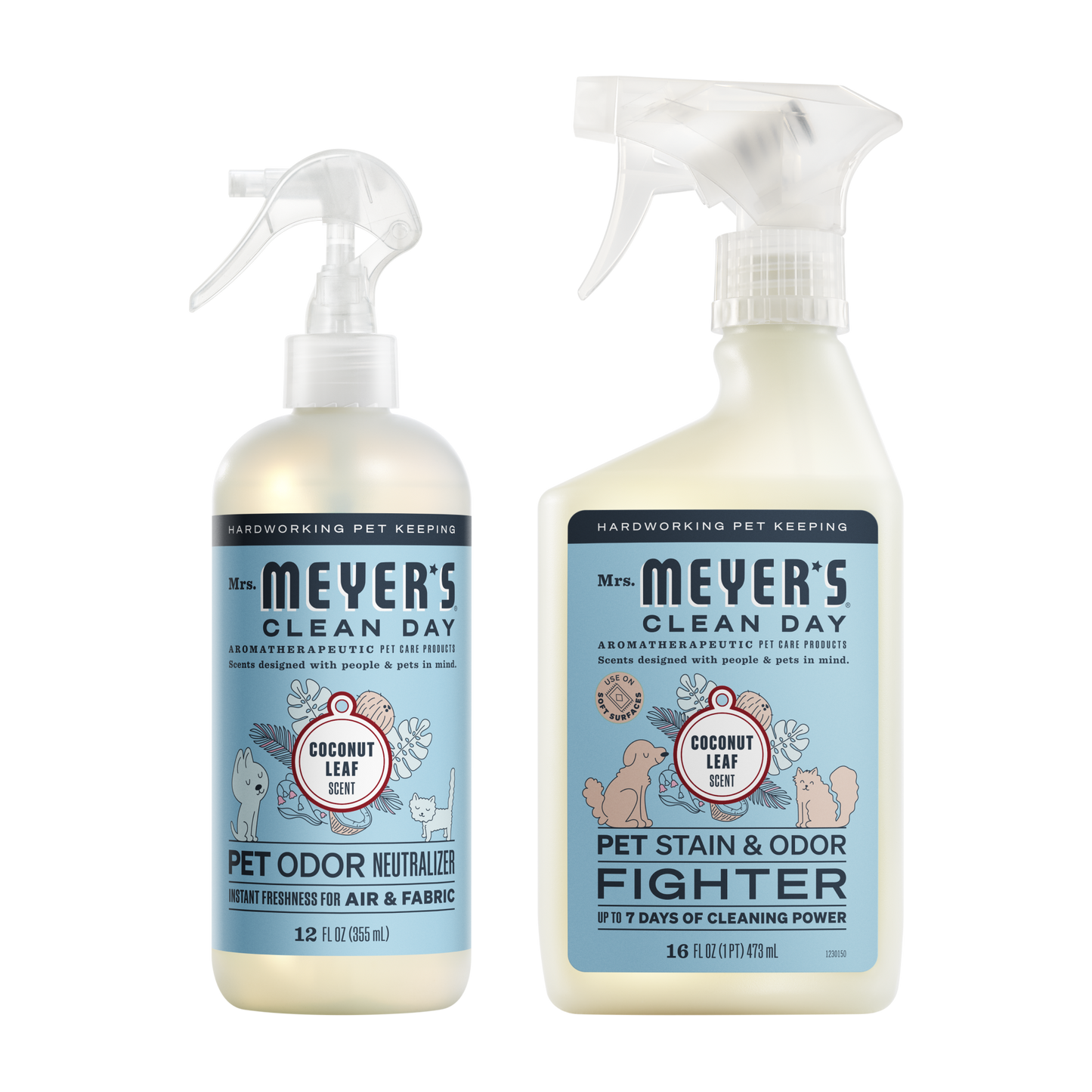 Pet Cleaning Essentials Set - with Convenient Multi-Product Use