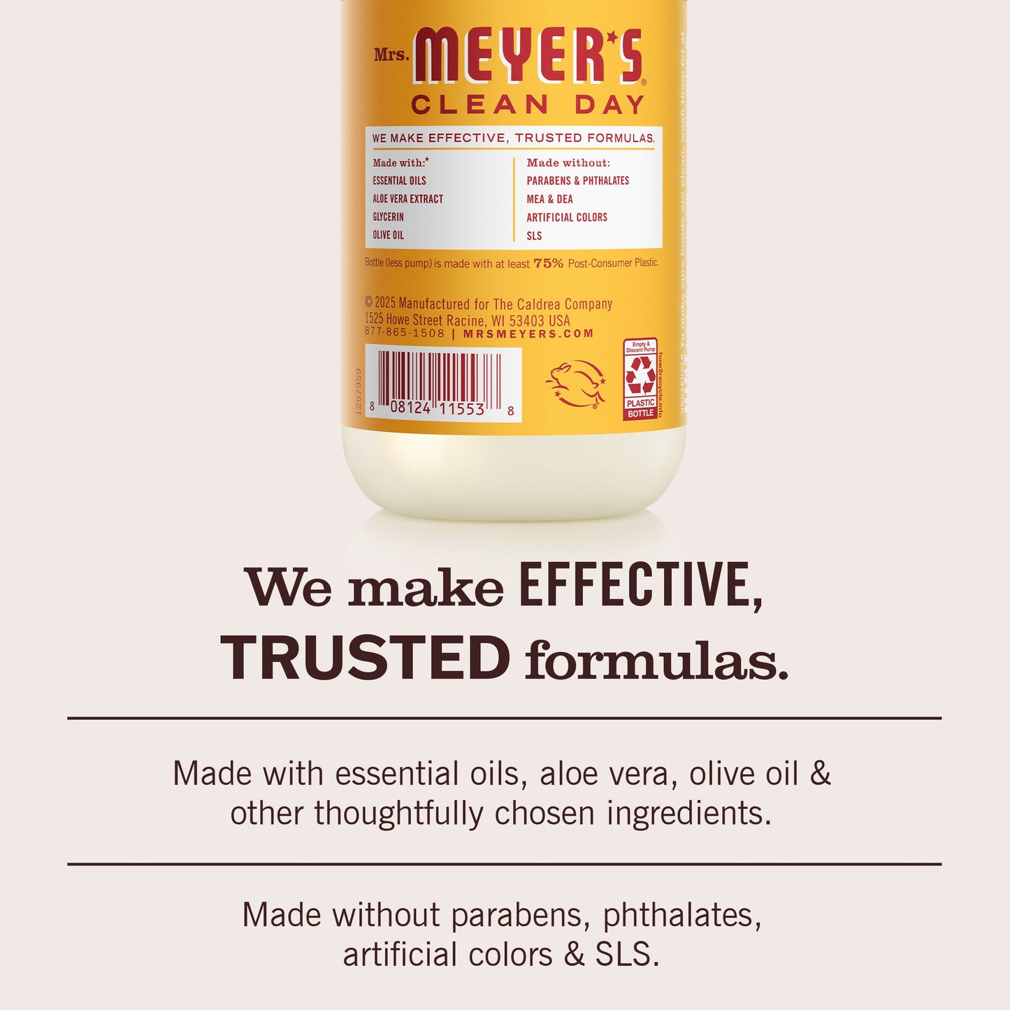 Mrs. Meyers Clementine Liquid Hand Soap - with Everyday Cleansing