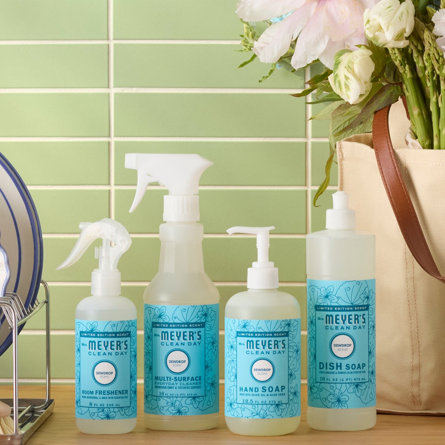 Dewdrop Room Freshener - with Garden-Inspired Scent