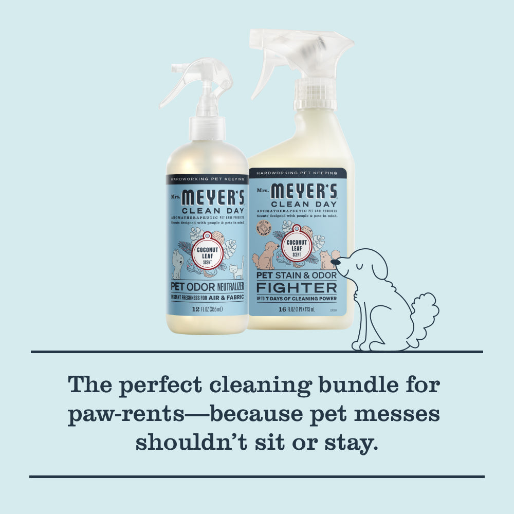 Pet Cleaning Essentials Set - with Convenient Multi-Product Use