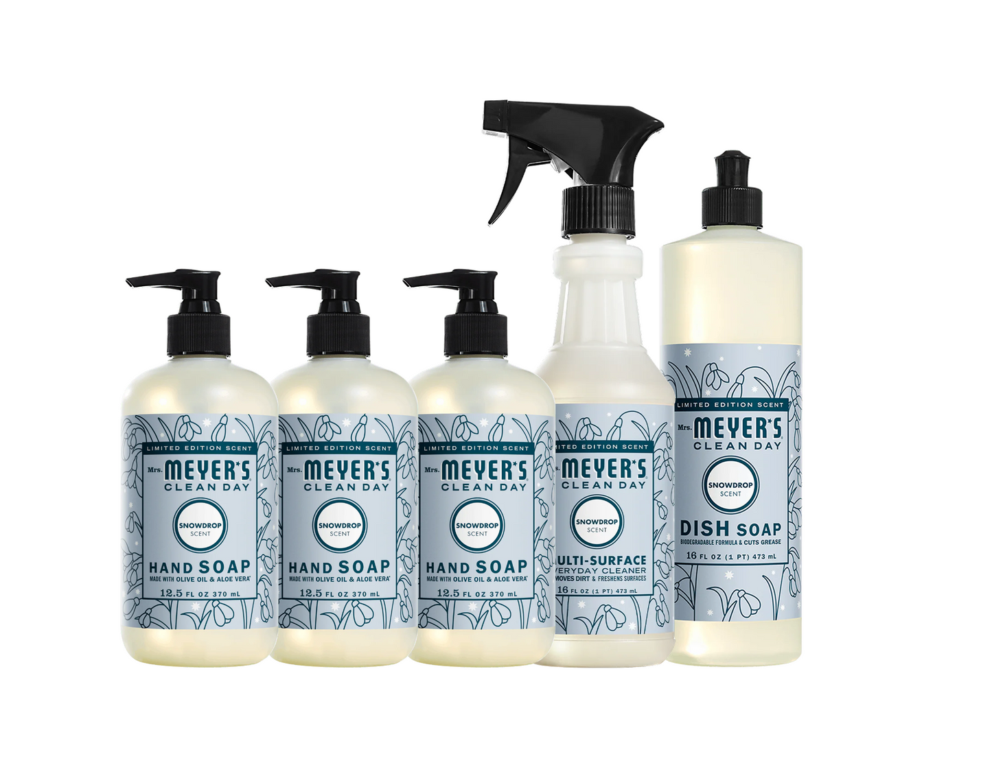 Snowdrop Essentials 5 - Count Bundle - with Everyday Cleansing