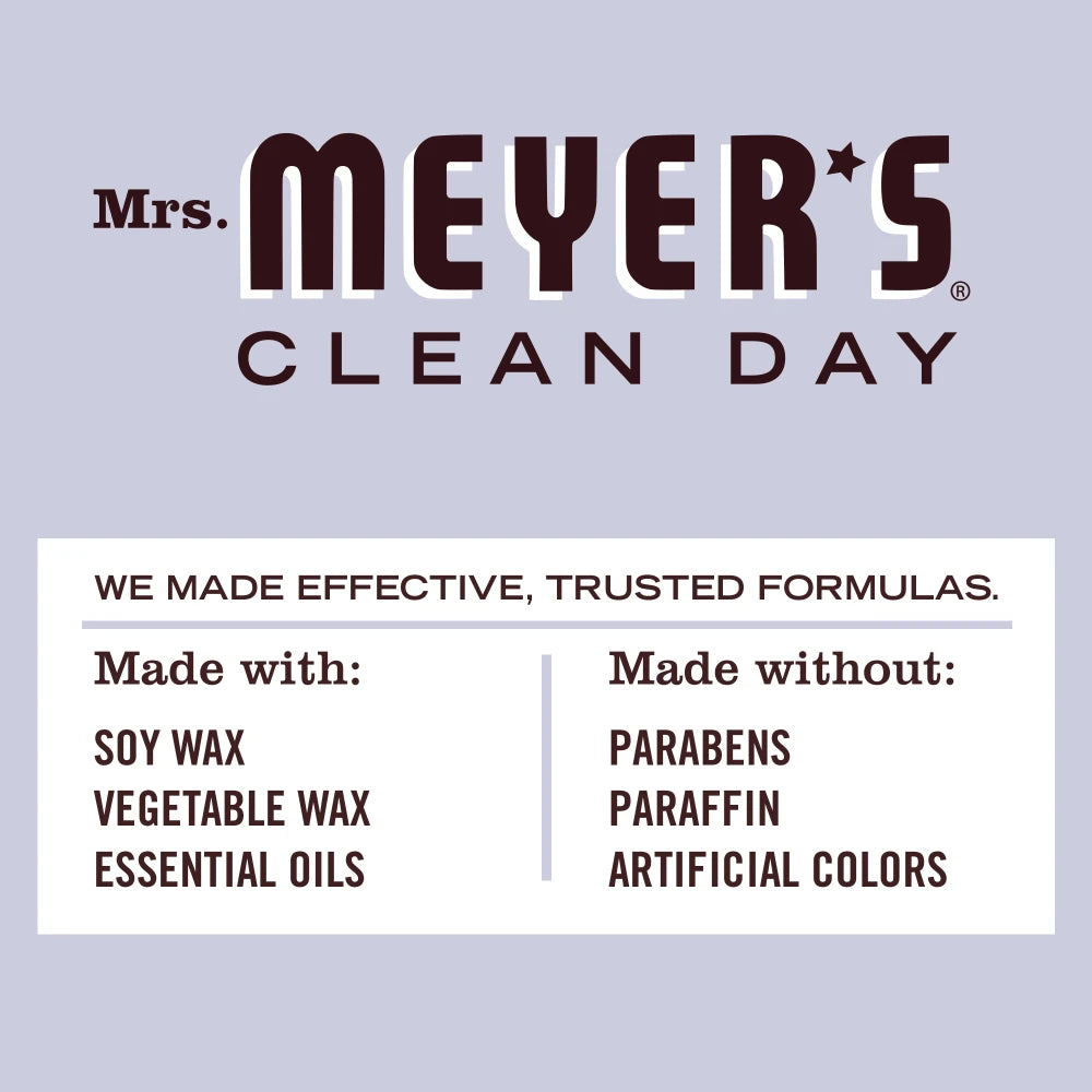 Mrs. Meyers Lavender Tin Candle - with Garden-Inspired Scent