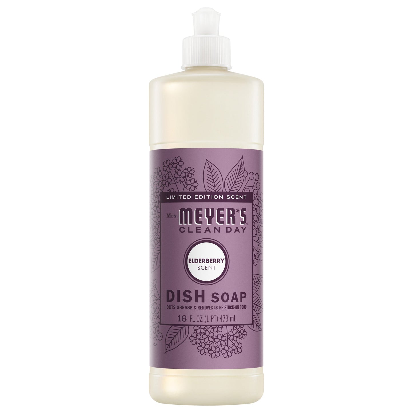 Mrs. Meyers Elderberry Dish Soap - with Kitchen Cleanup