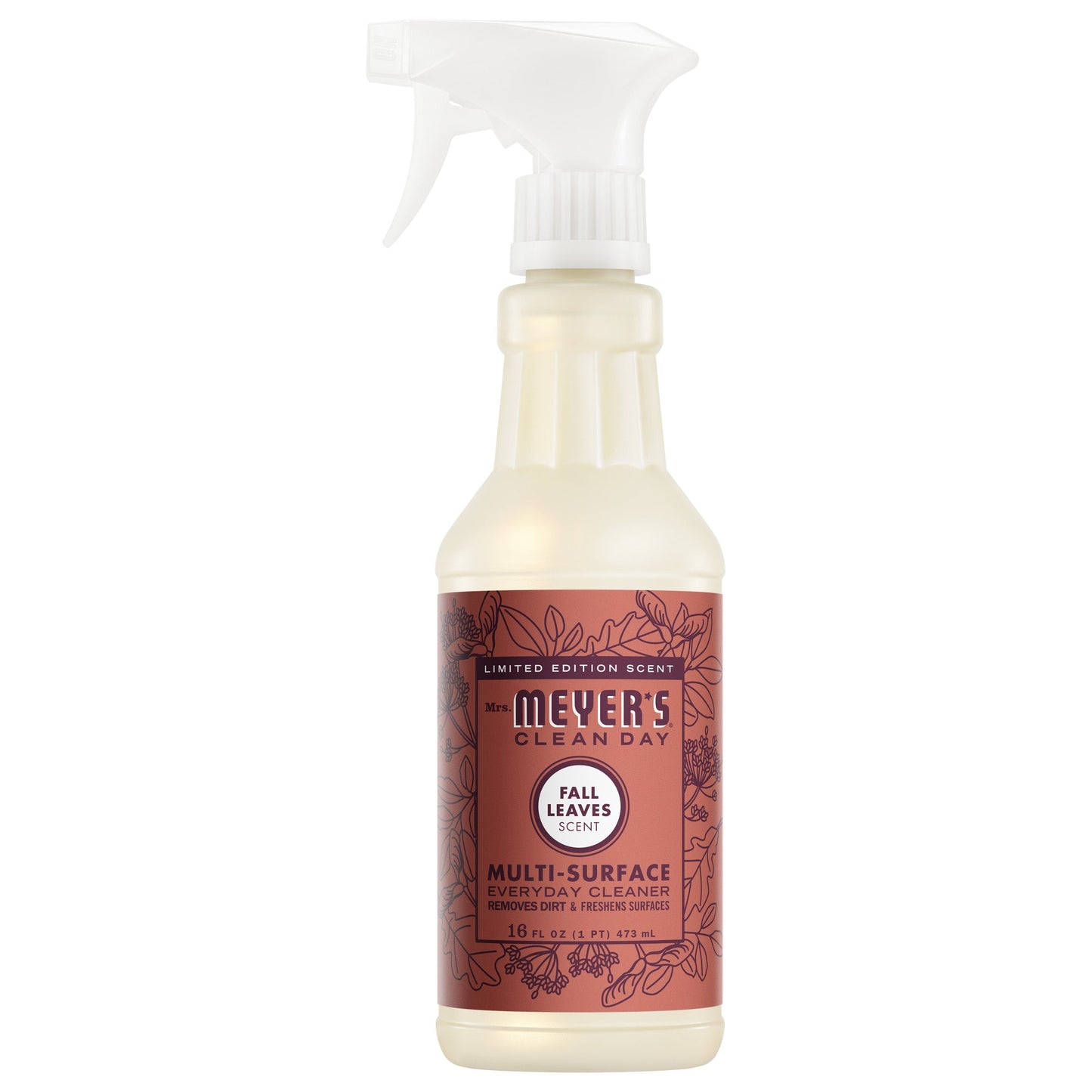 Mrs. Meyers Fall Leaves Multi - Surface Everyday Cleaner - with Everyday Surface Care