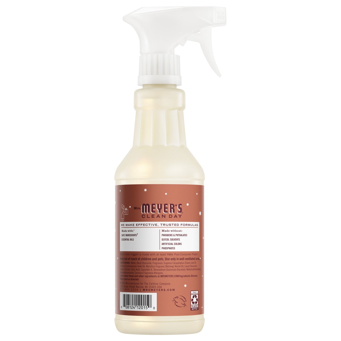 Mrs. Meyers Gingerbread Multi - Surface Everyday Cleaner 3 - count Bundle - with Convenient Multi-Product Use