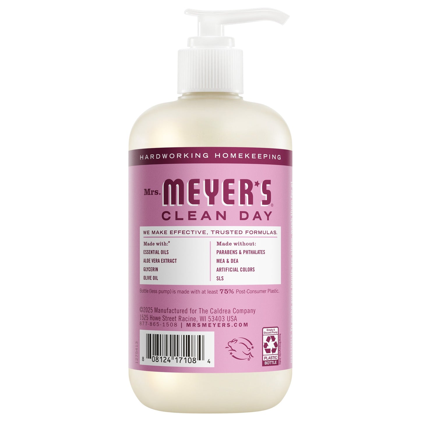 Mrs. Meyers Peony Liquid Hand Soap - with Everyday Cleansing