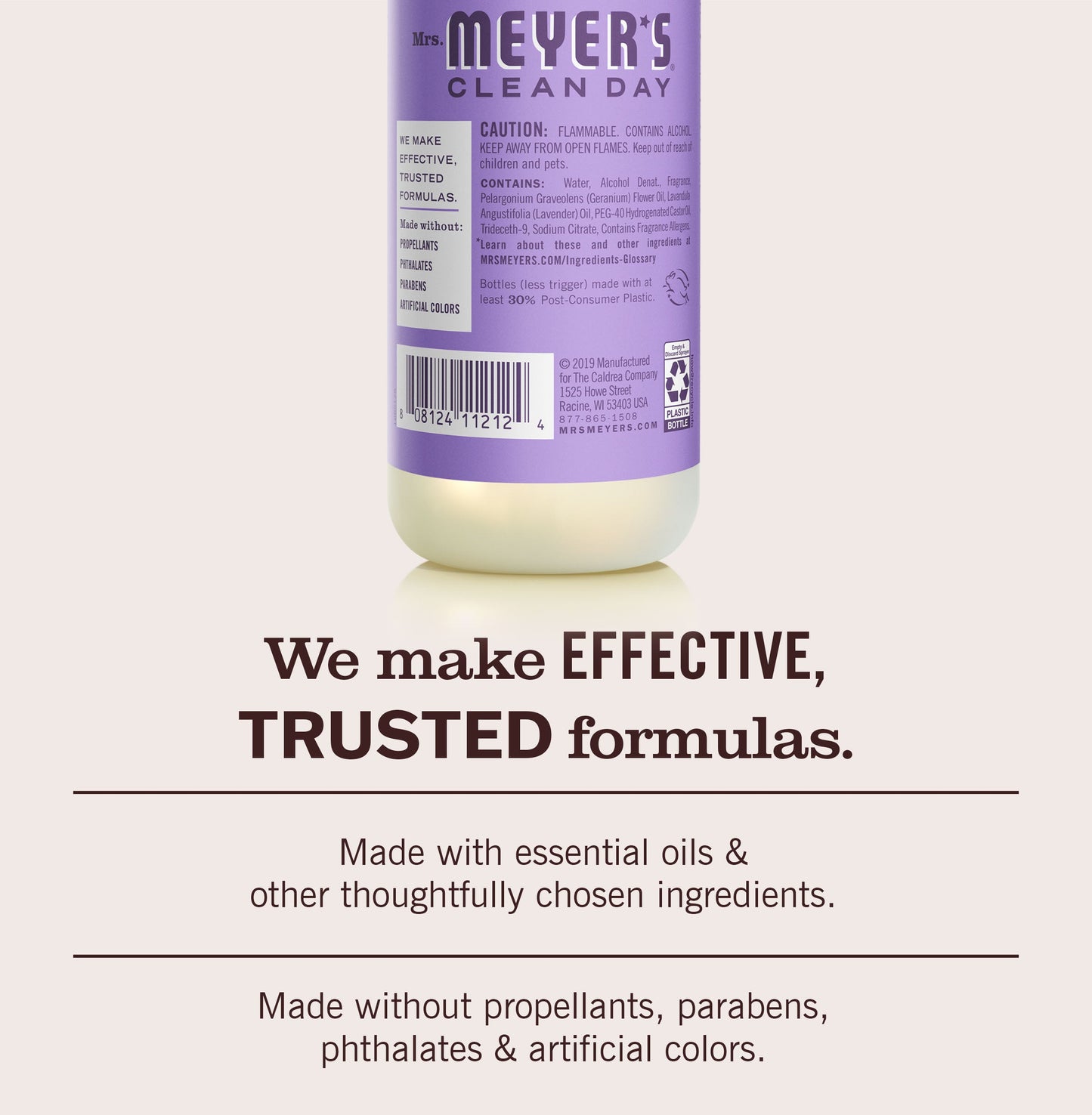Mrs. Meyers Lilac Room Freshener - with Garden-Inspired Scent