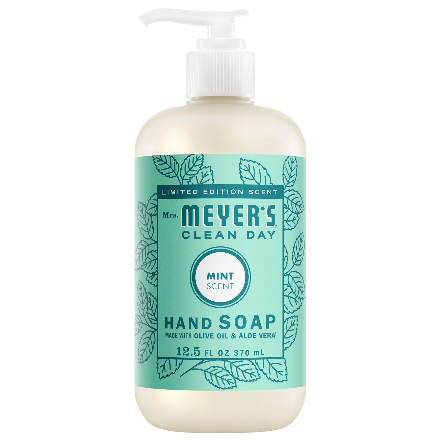 Mrs. Meyers Mint Liquid Hand Soap - with Everyday Cleansing