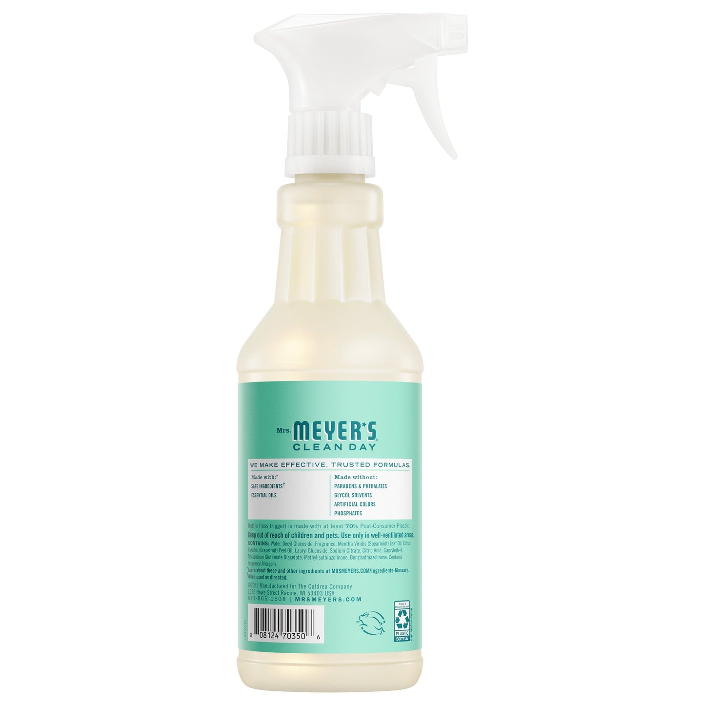 Mrs. Meyers Mint Multi - Surface Everyday Cleaner 3 - count Bundle - with Convenient Multi-Product Use