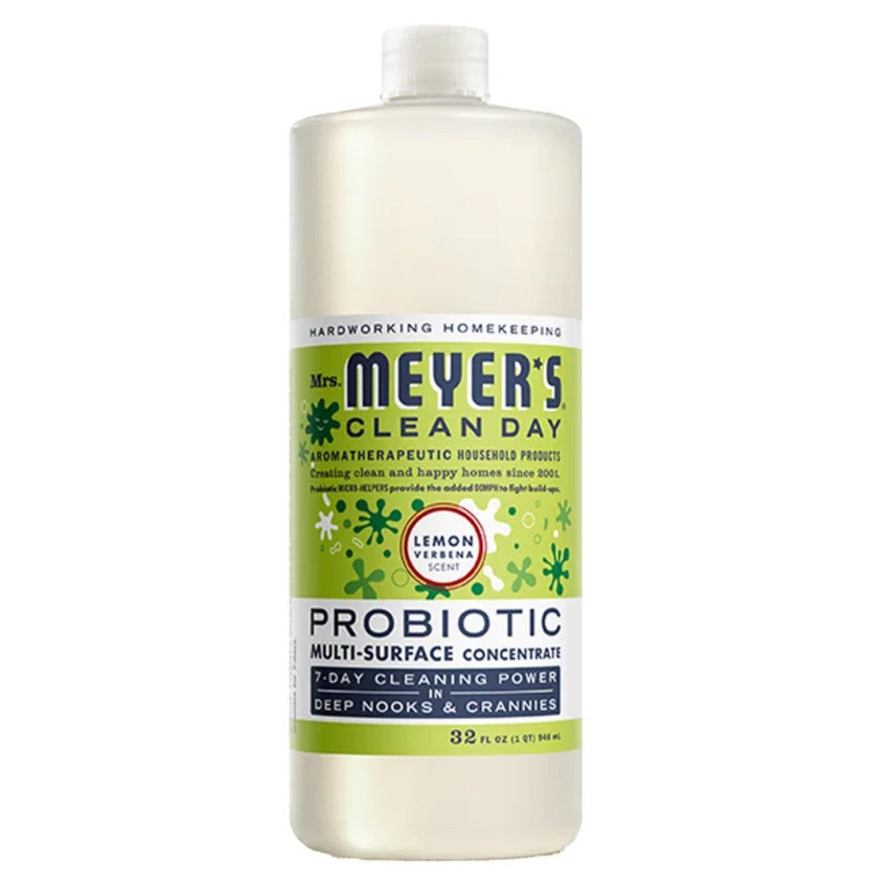 Mrs. Meyers Lemon Verbena Probiotic Multi - Surface Concentrate - with Convenient Concentrated Use