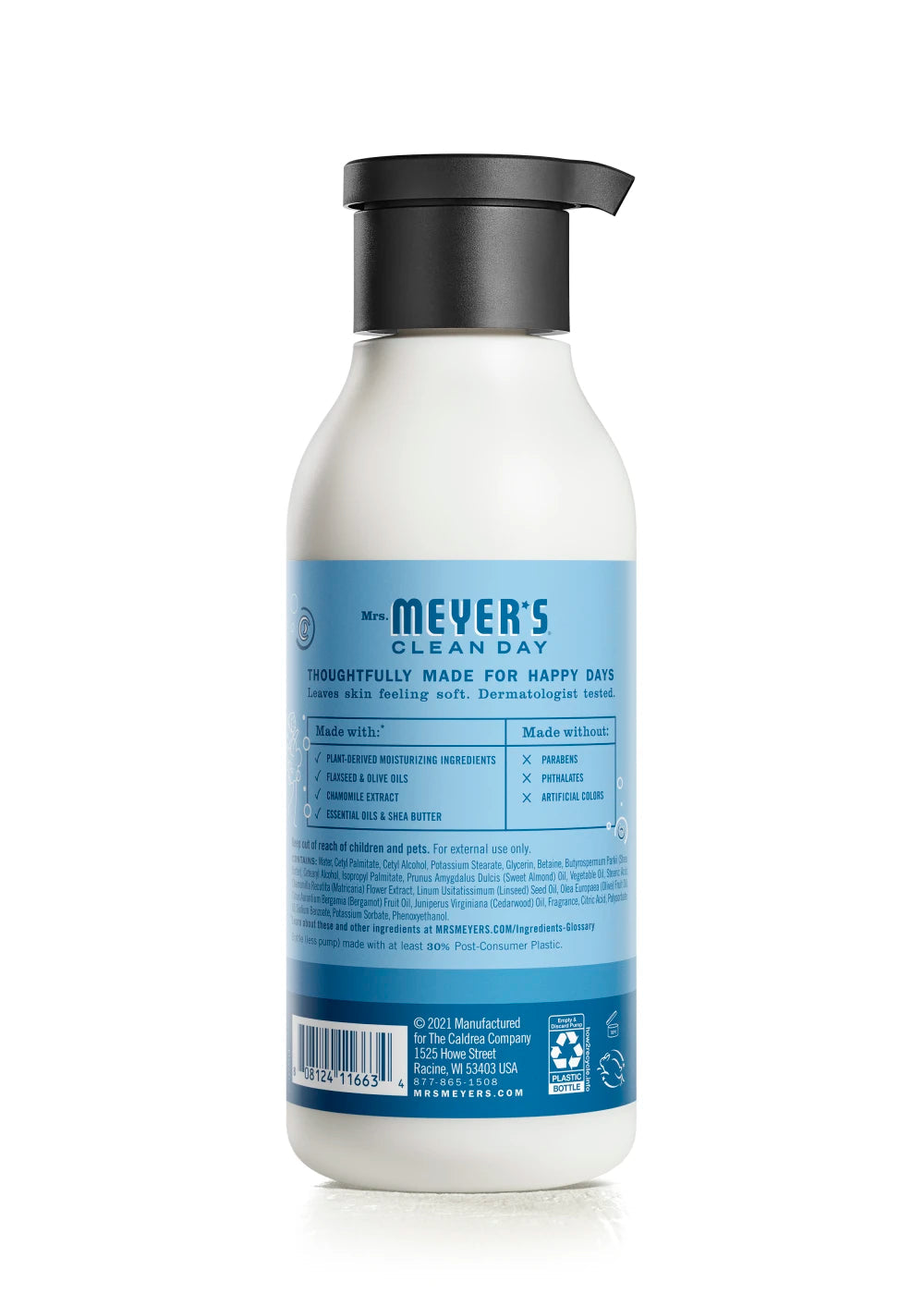 Mrs. Meyers Rain Water Body Lotion - with Daily Cleansing