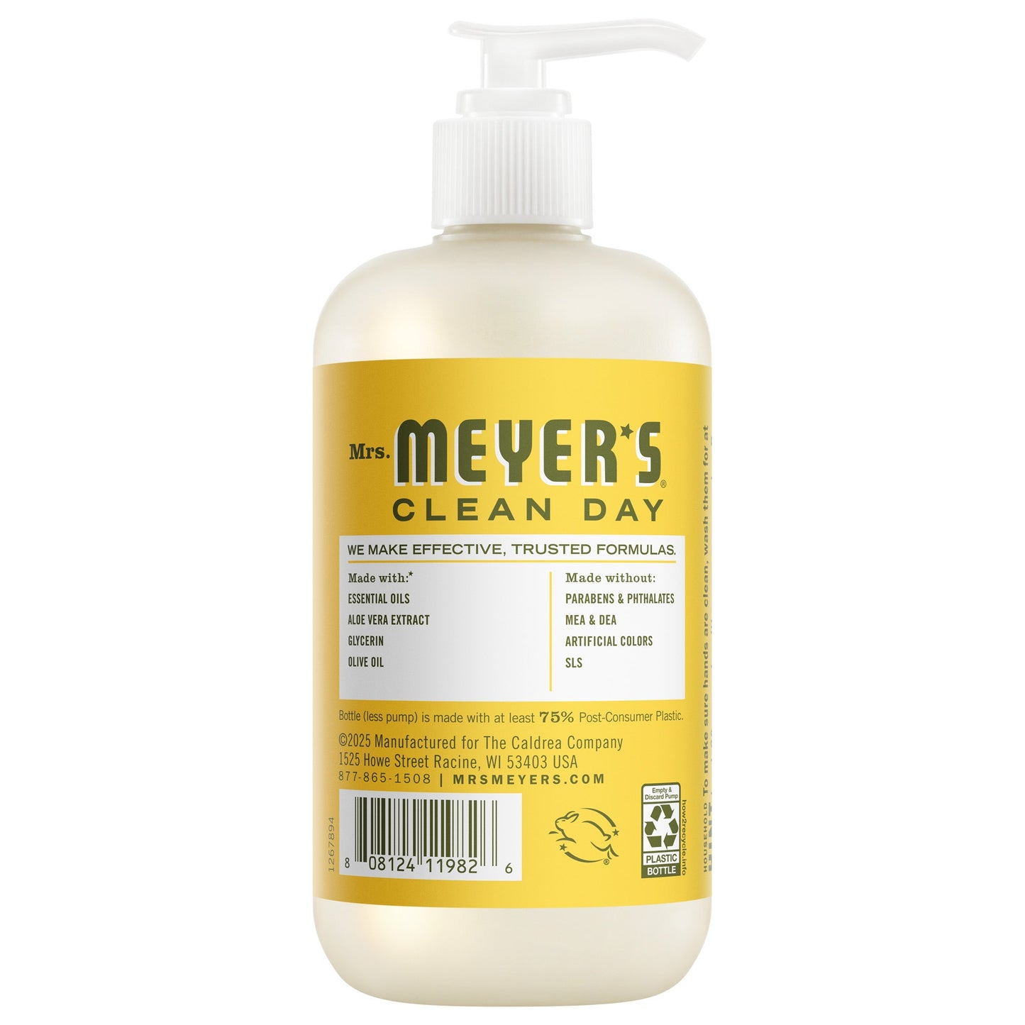 Mrs. Meyers Dandelion Liquid Hand Soap - with Everyday Cleansing