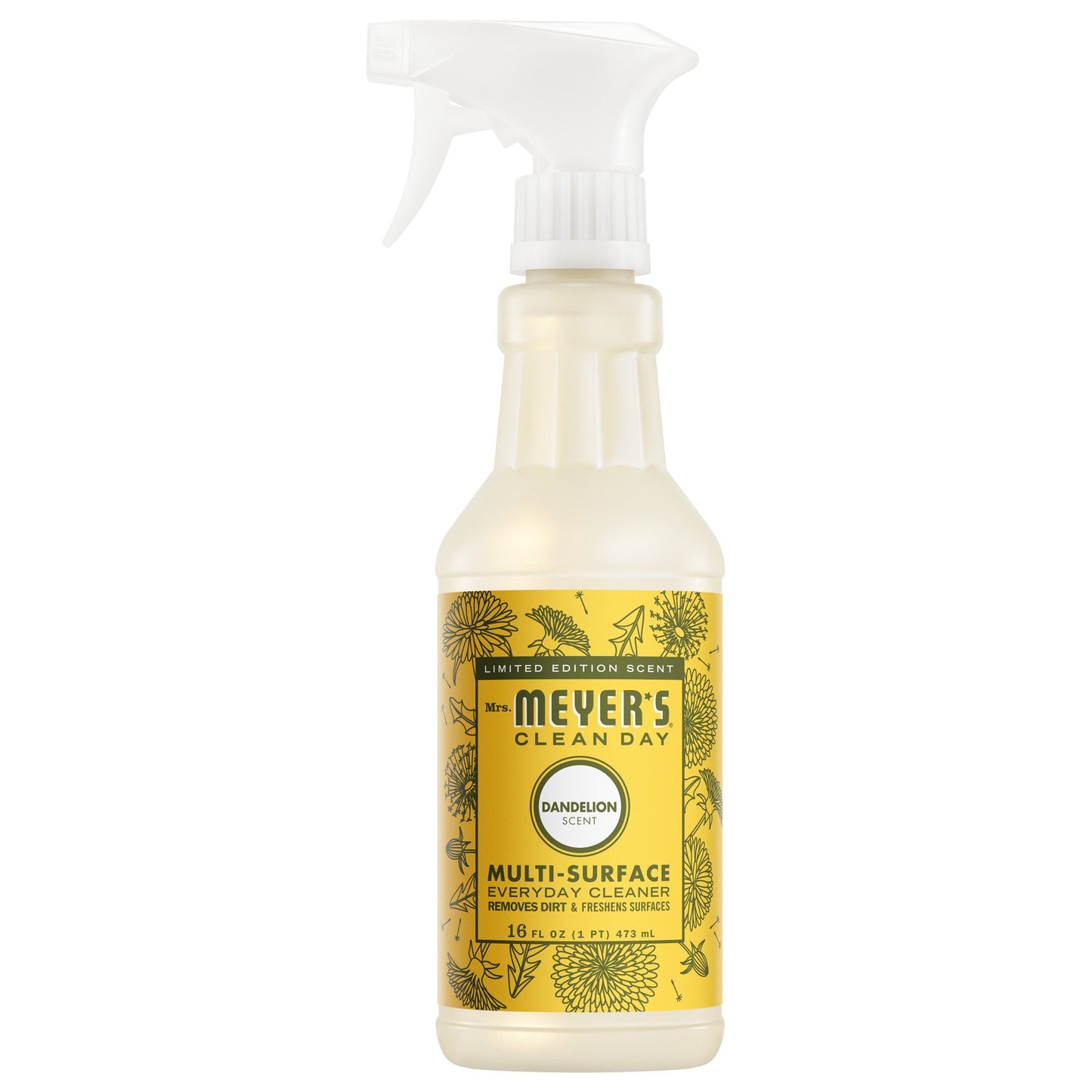 Mrs. Meyers Dandelion Multi - Surface Everyday Cleaner - with Everyday Surface Care