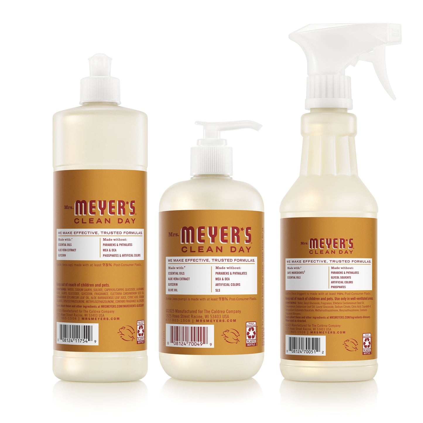 Mrs. Meyers Apple Cider Kitchen Basics Set - with Everyday Cleansing