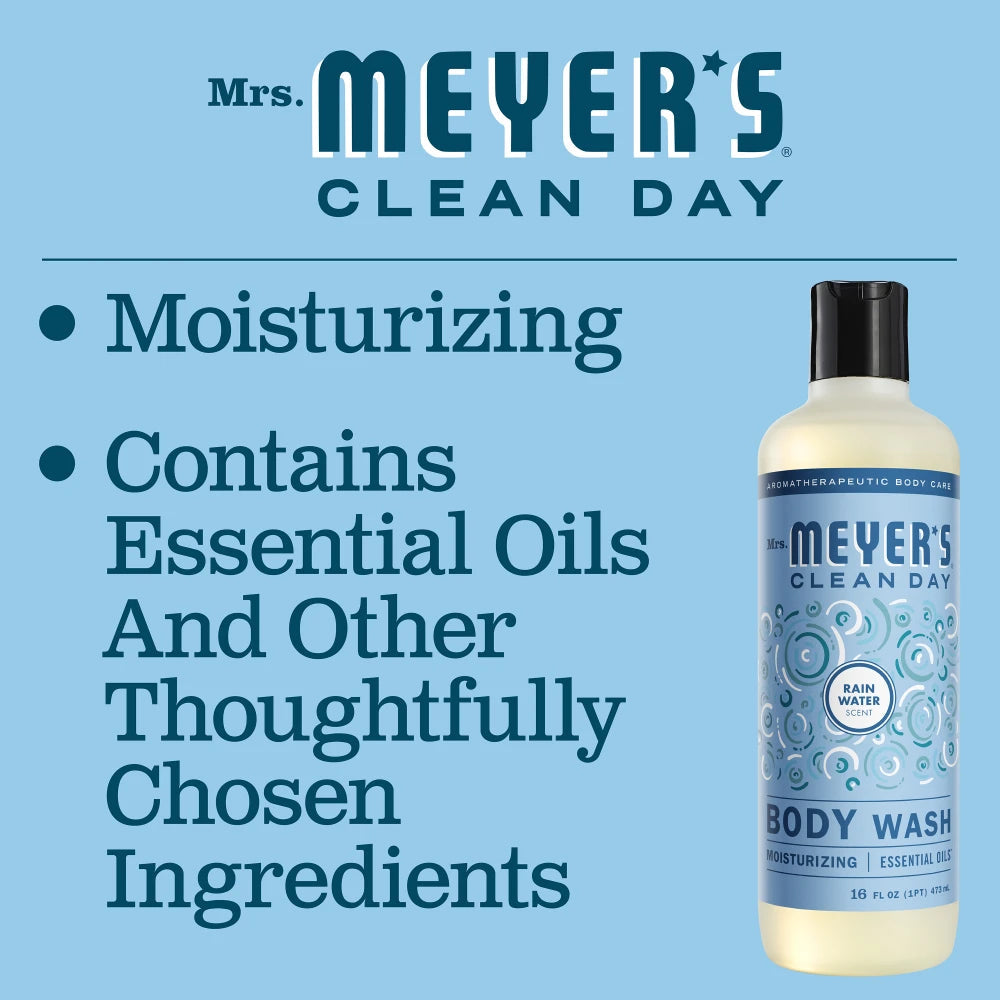 Mrs. Meyers Rain Water Body Wash - with Daily Cleansing