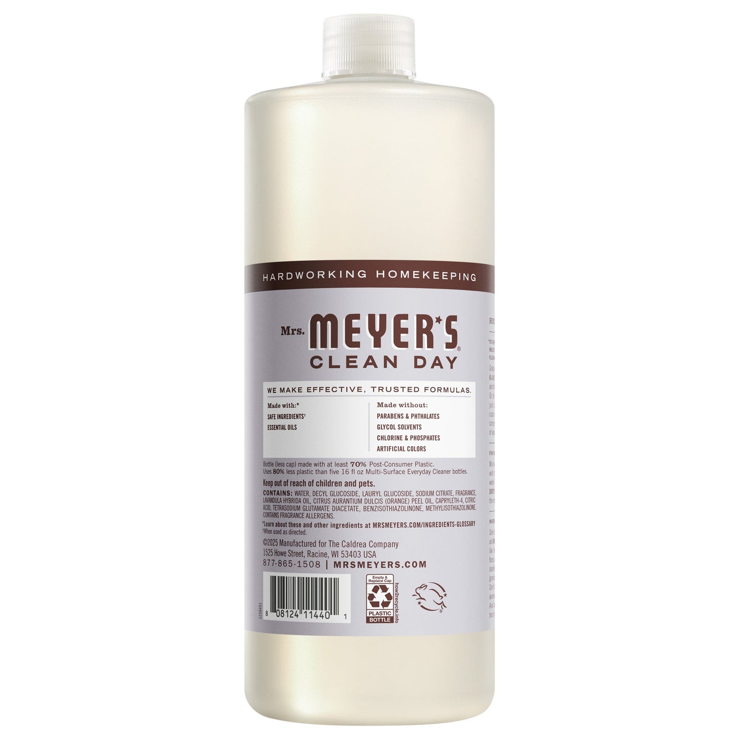 Mrs. Meyers Lavender Multi - Surface Concentrate - with Convenient Concentrated Use