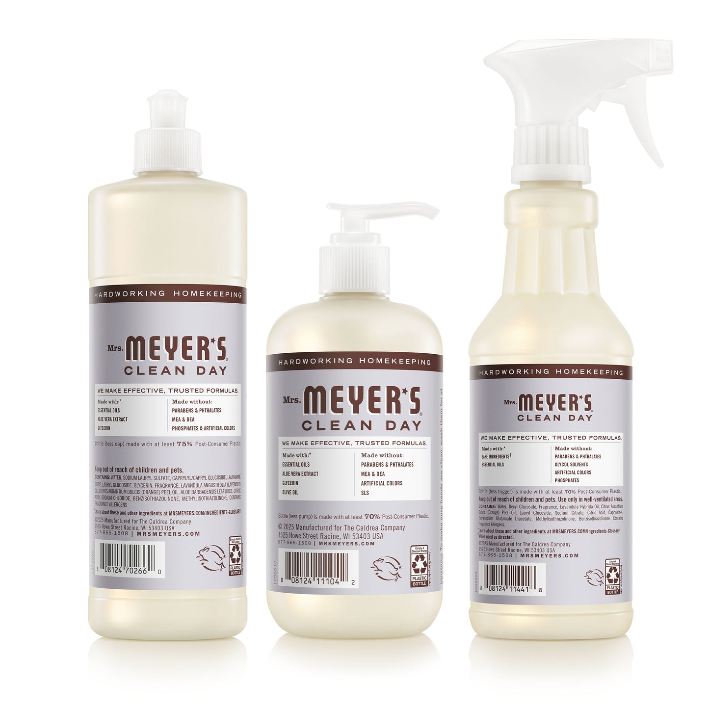 Mrs. Meyers Lavender Kitchen Basics Set - with Everyday Cleansing