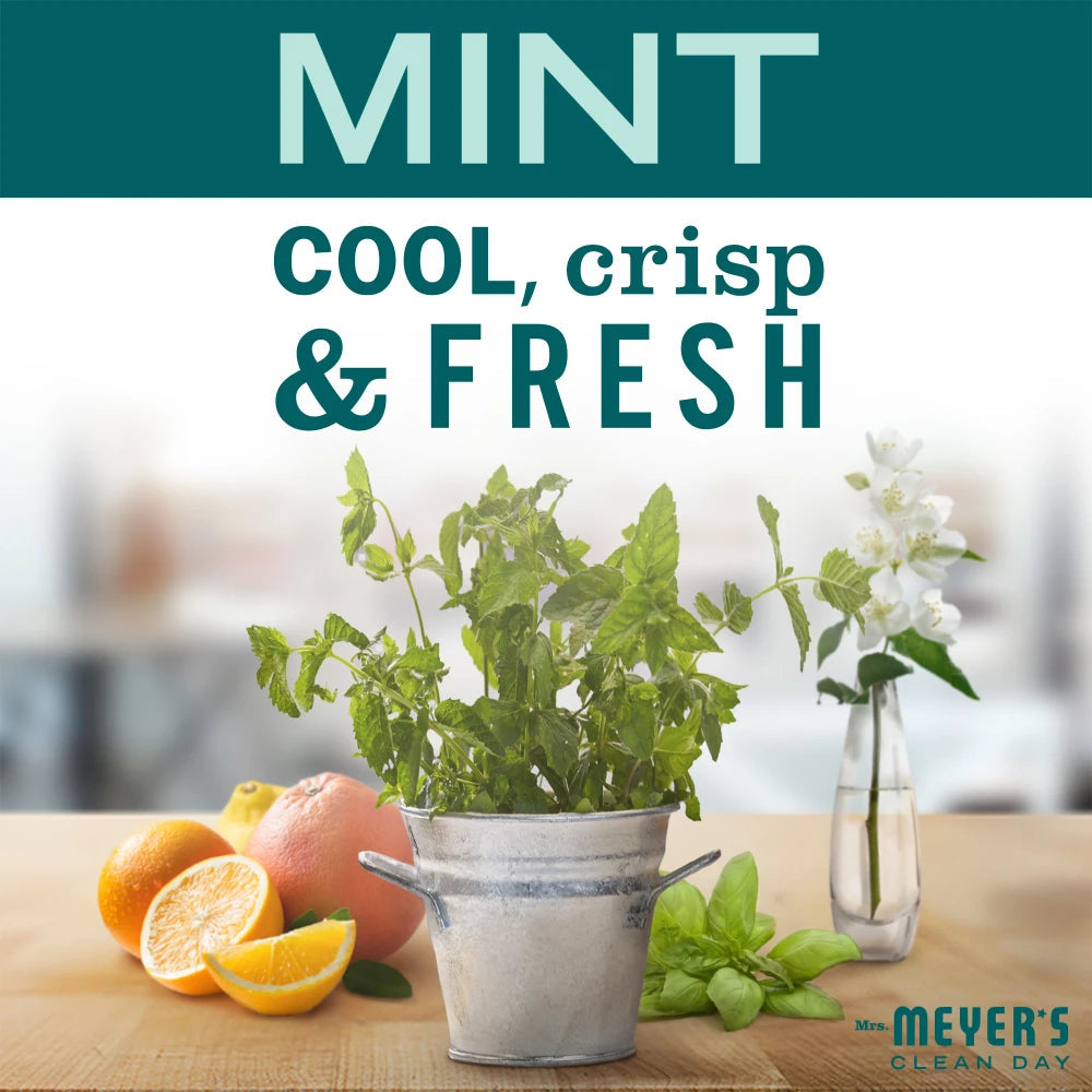 Mint Tin Candle Mrs. Meyers - with Garden-Inspired Scent