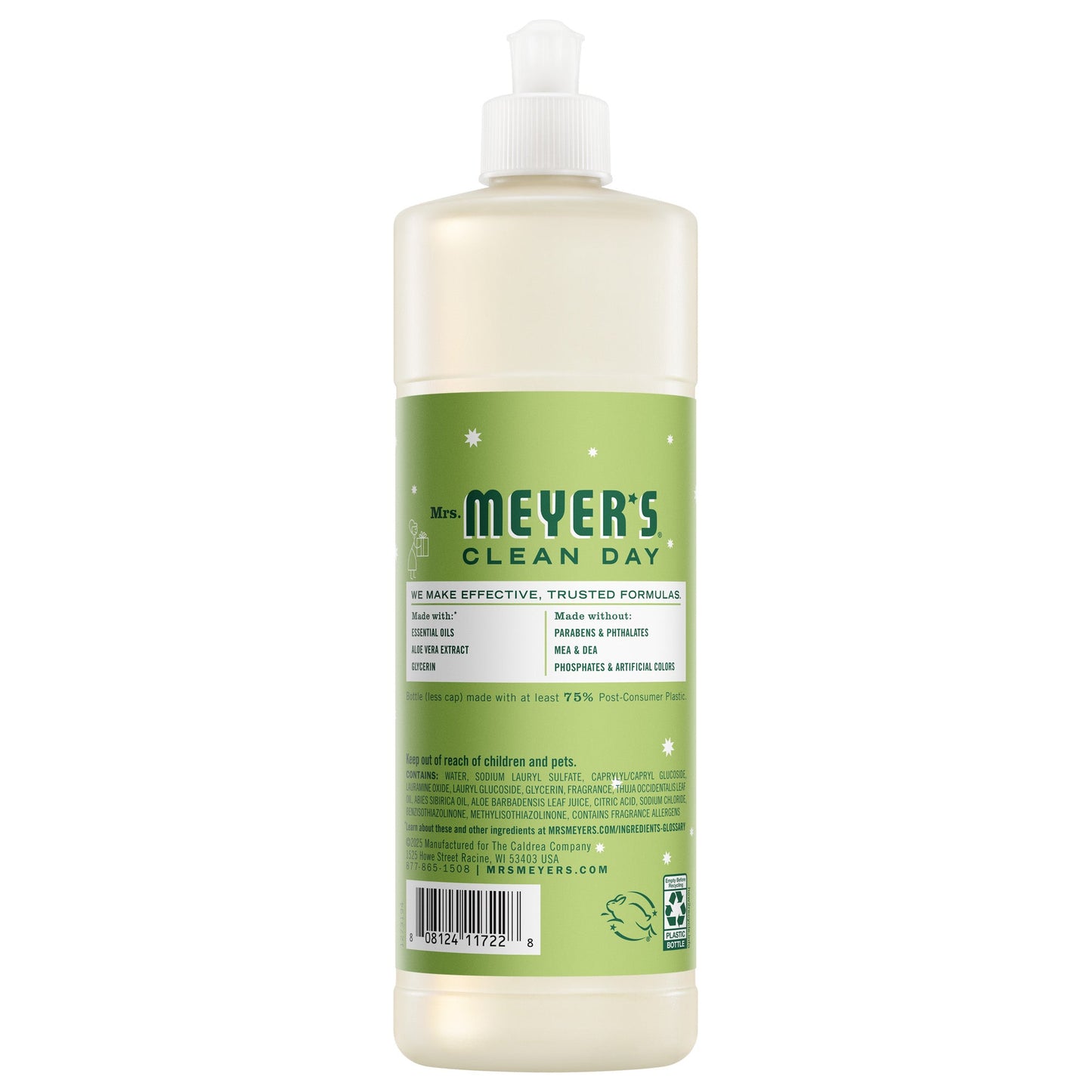 Mrs. Meyers Iowa Pine Dish Soap 3 - count bundle - with Kitchen Cleanup