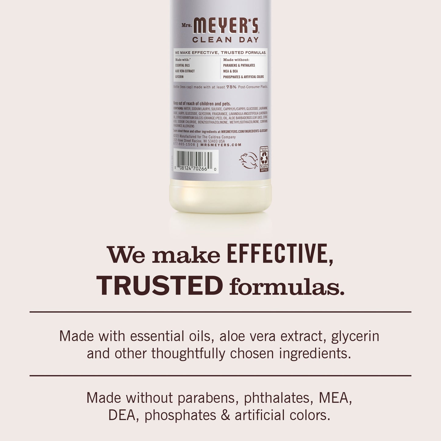 Mrs. Meyers Lavender Dish Soap - with Kitchen Cleanup