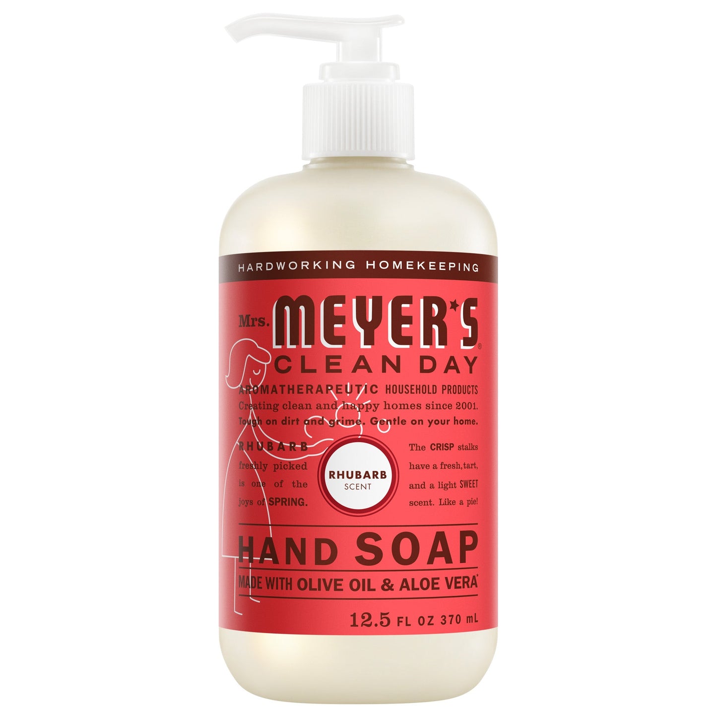 Mrs. Meyers Rhubarb Liquid Hand Soap - with Everyday Cleansing