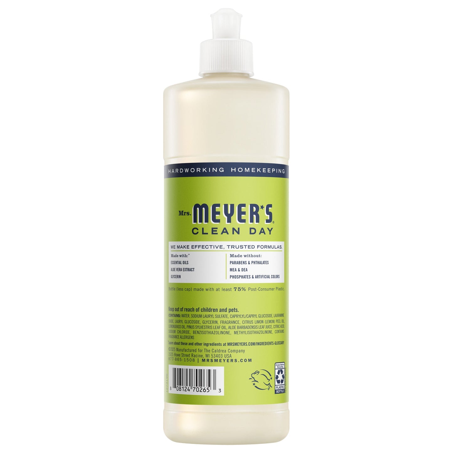 Mrs. Meyers Lemon Verbena Dish Soap - with Kitchen Cleanup