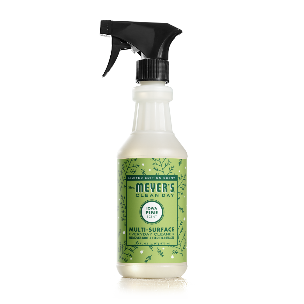 Mrs. Meyers Holiday Seasonal Multi - Surface Everyday Cleaner Collection - with Convenient Multi-Product Use