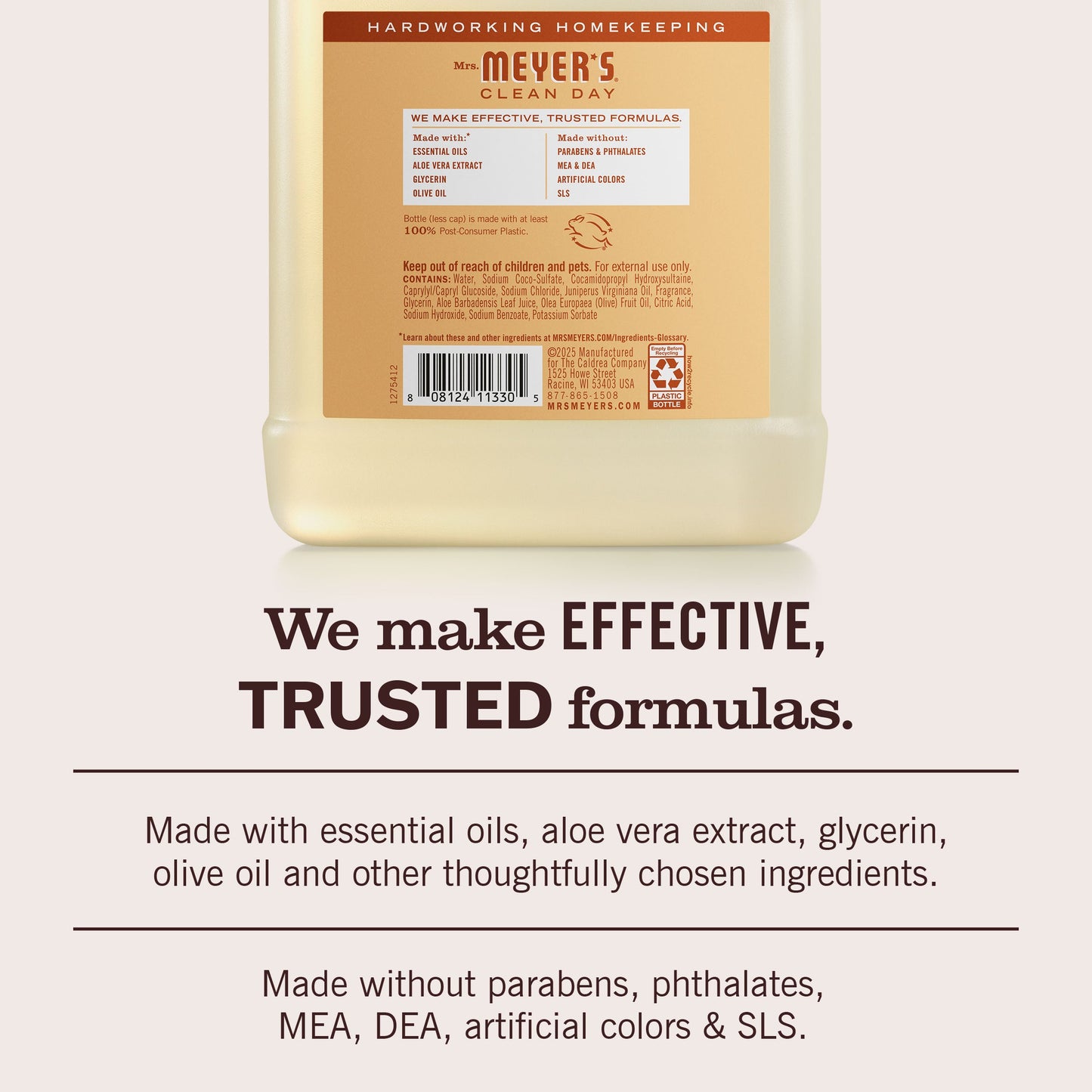 Mrs. Meyers Oat Blossom Liquid Hand Soap Refill - with Everyday Cleansing