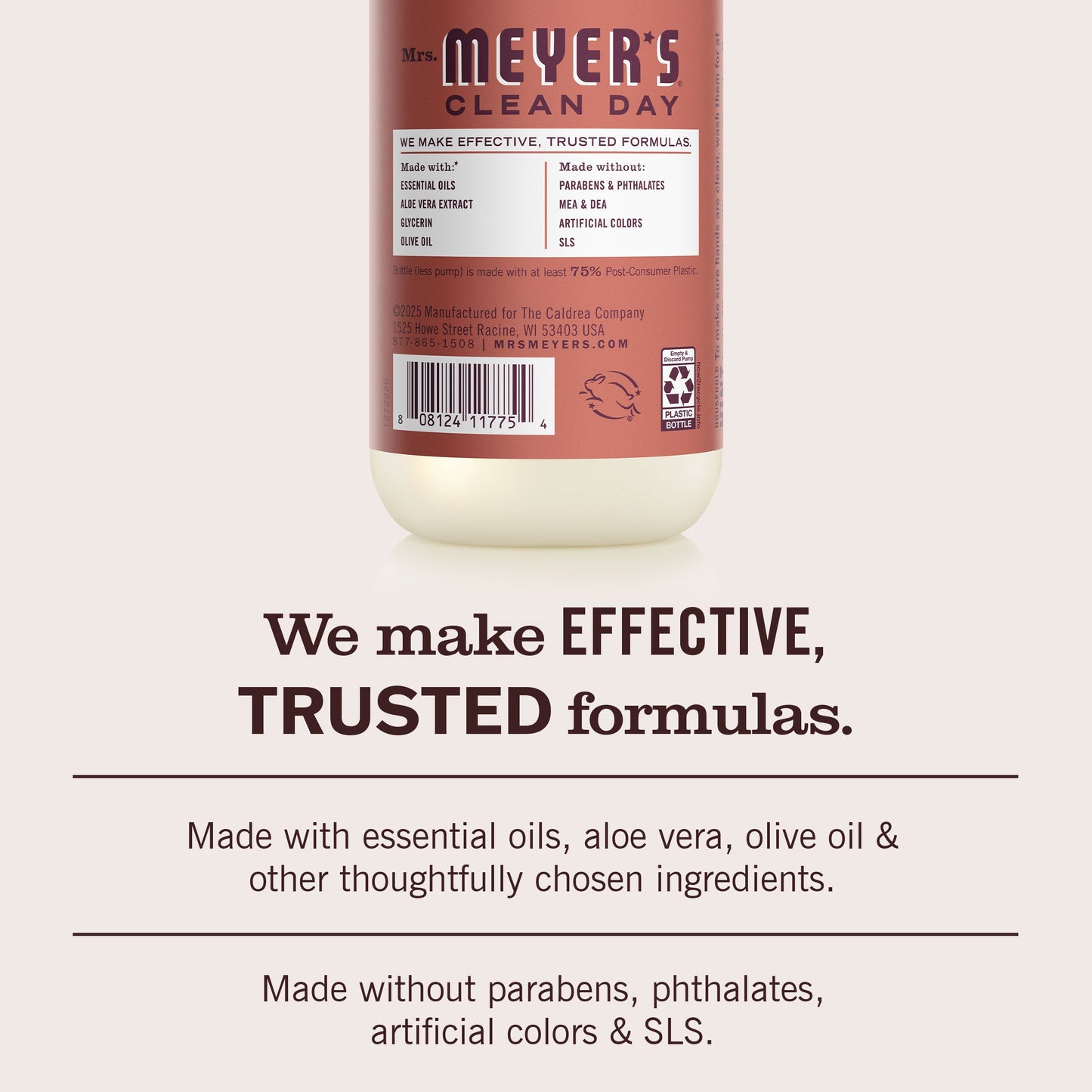 Mrs. Meyers Fall Leaves Liquid Hand Soap 3 - count Bundle - with Everyday Cleansing