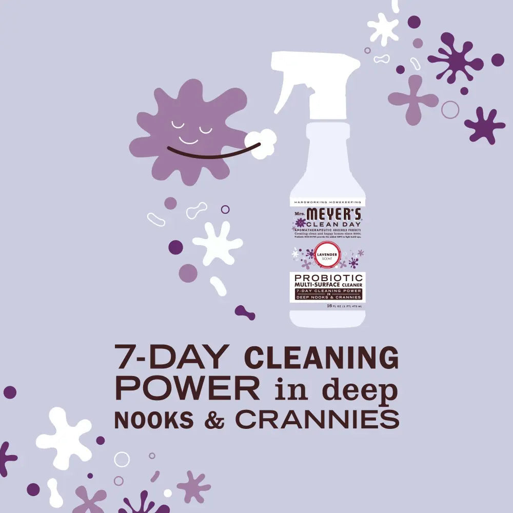 Mrs. Meyers Lavender Probiotic Multi - Surface Cleaner - with Everyday Surface Care