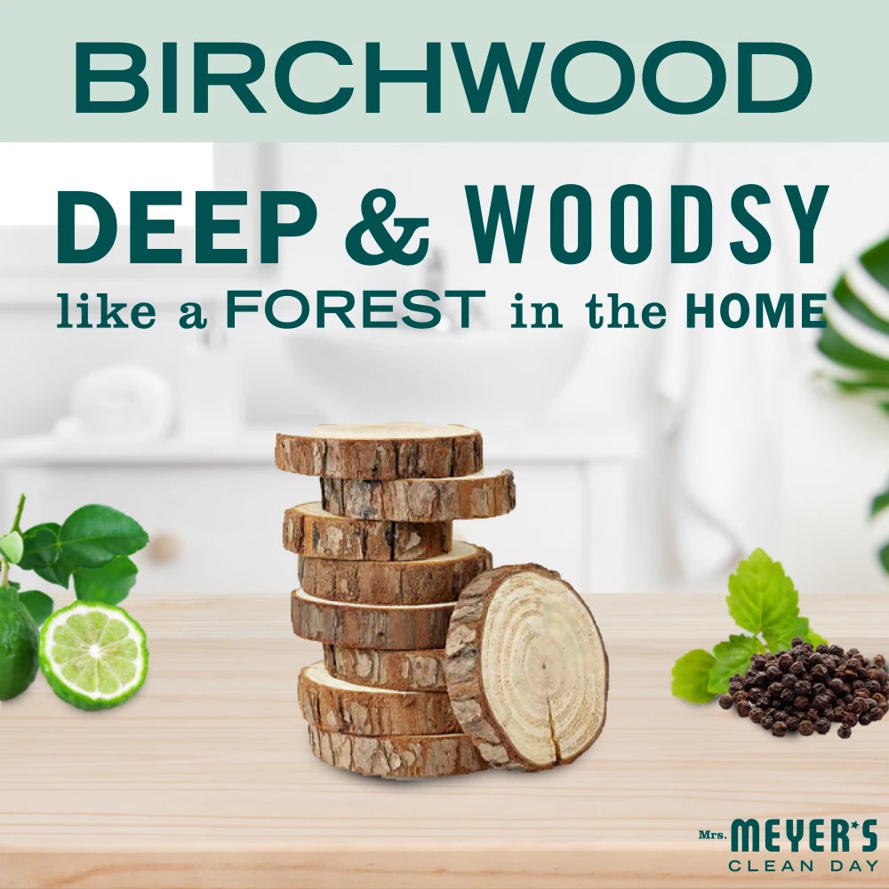 Mrs. Meyers Birchwood Daily Bar Soap - with Daily Cleansing