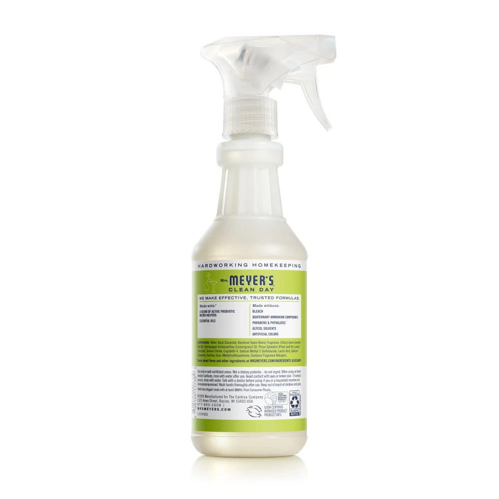 Mrs. Meyers Lemon Verbena Probiotic Multi - Surface Cleaner - with Everyday Surface Care