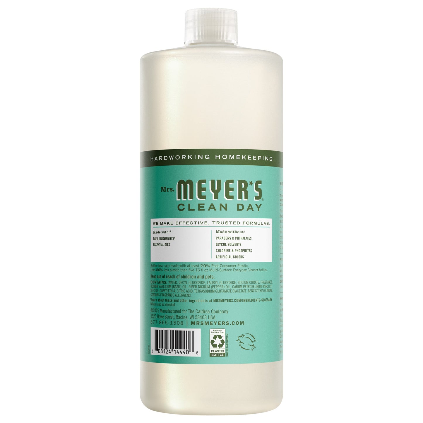 Mrs. Meyers Basil Multi - Surface Concentrate - with Convenient Concentrated Use