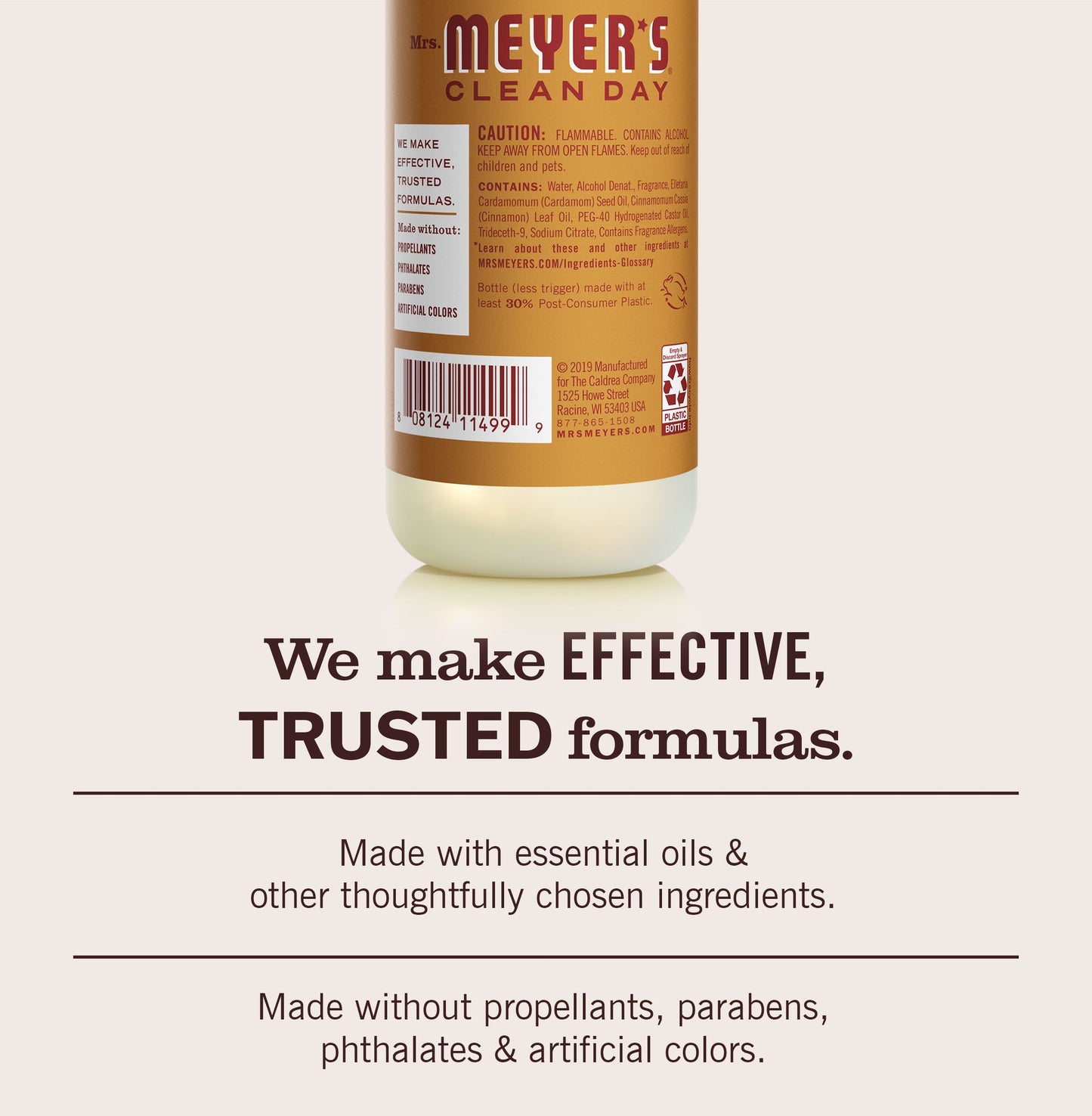 Mrs. Meyers Apple Cider Room Freshener - with Garden-Inspired Scent